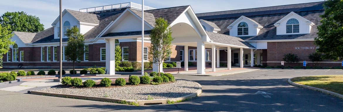 Southbury Public Library exterior shot