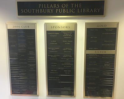 Southbury Donor Wall