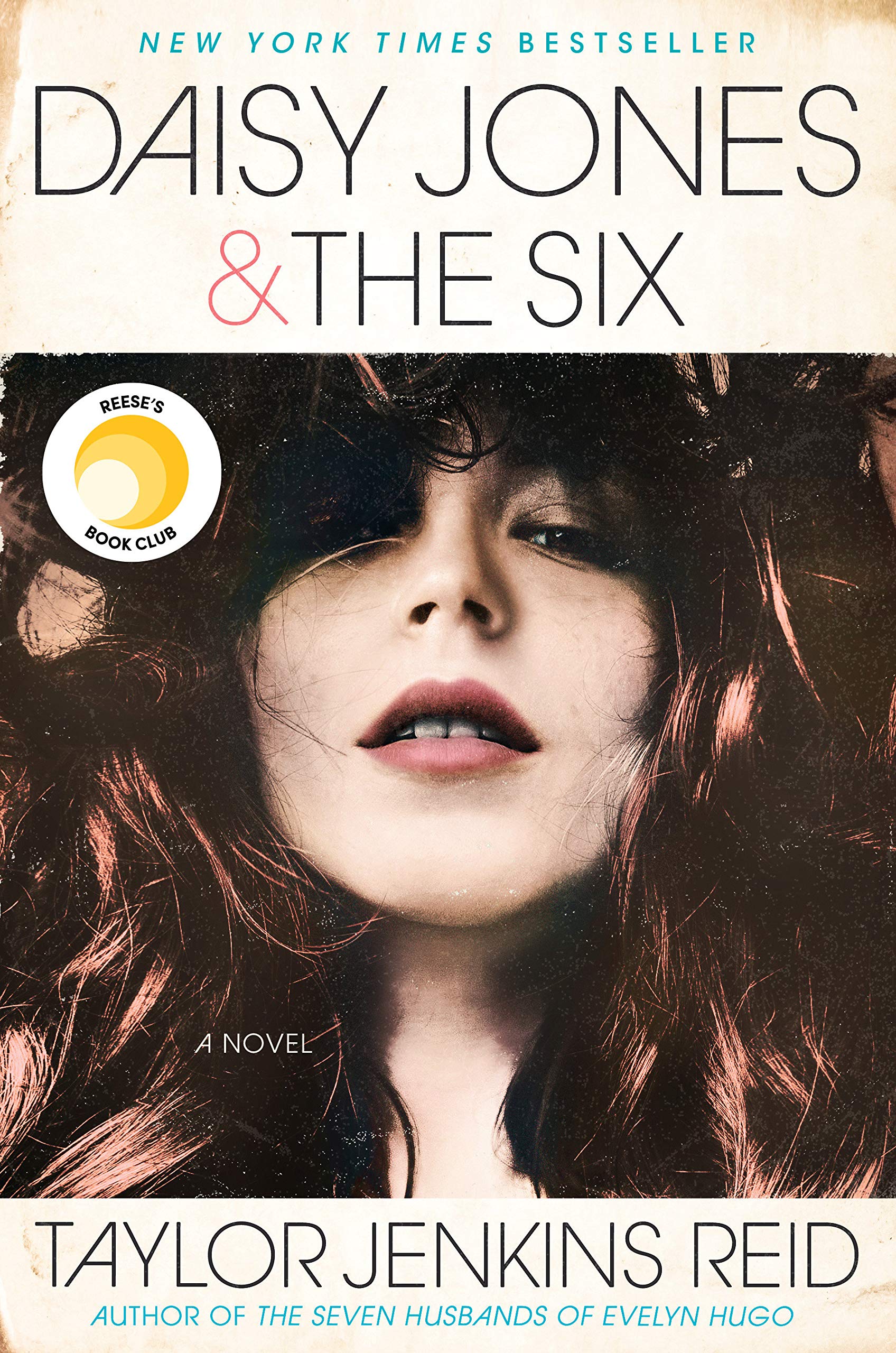 Cover of Daisy Jones and the Six by Taylor Jenkins Reid
