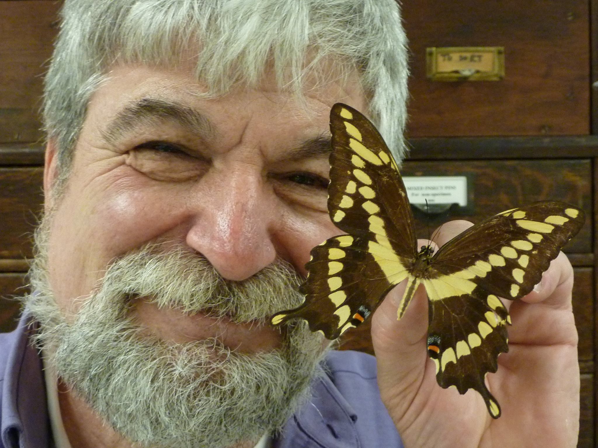 Victor Demasi with a Butterfly