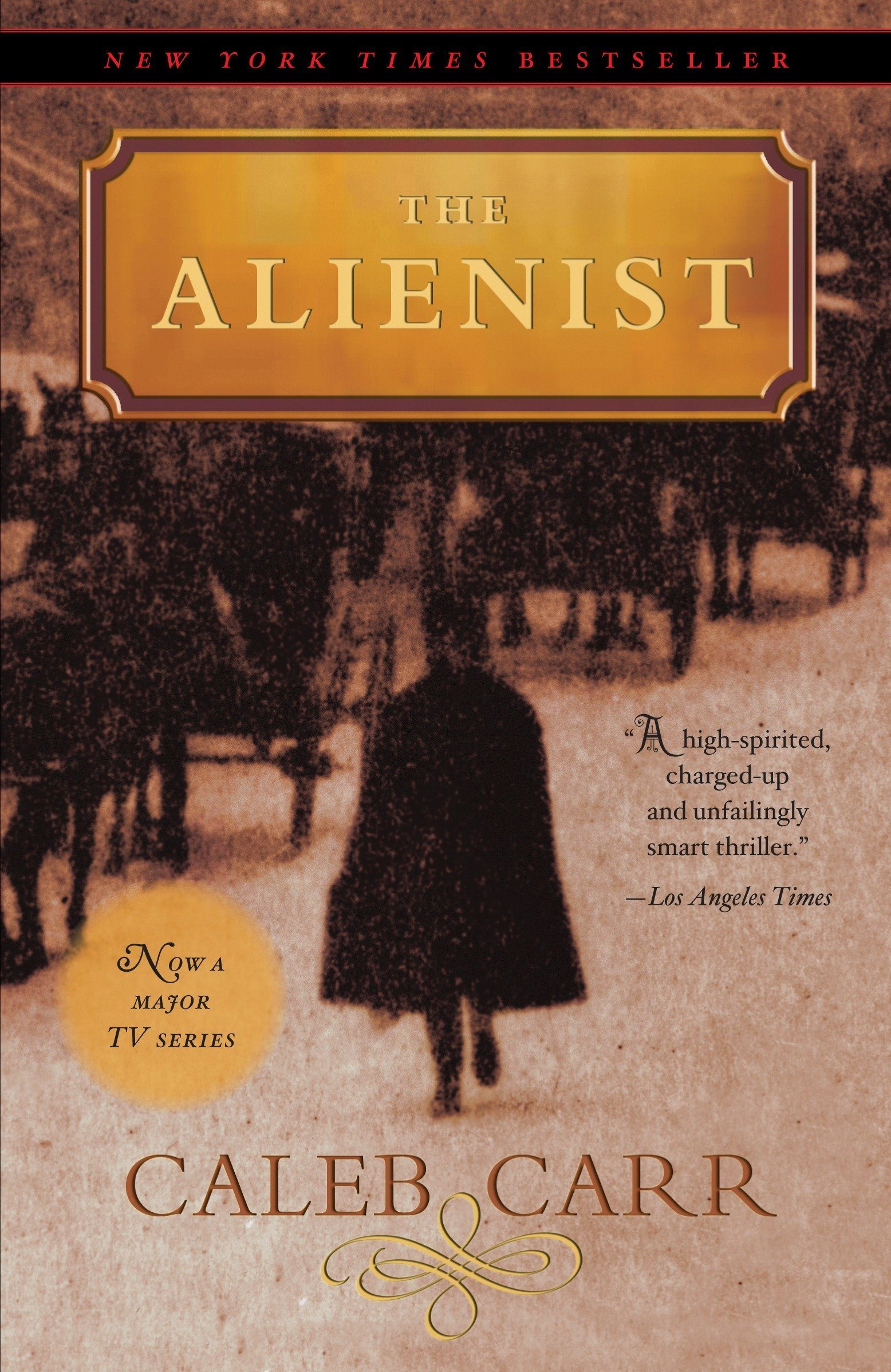 Cover of "The Alienist" by Caleb Carr