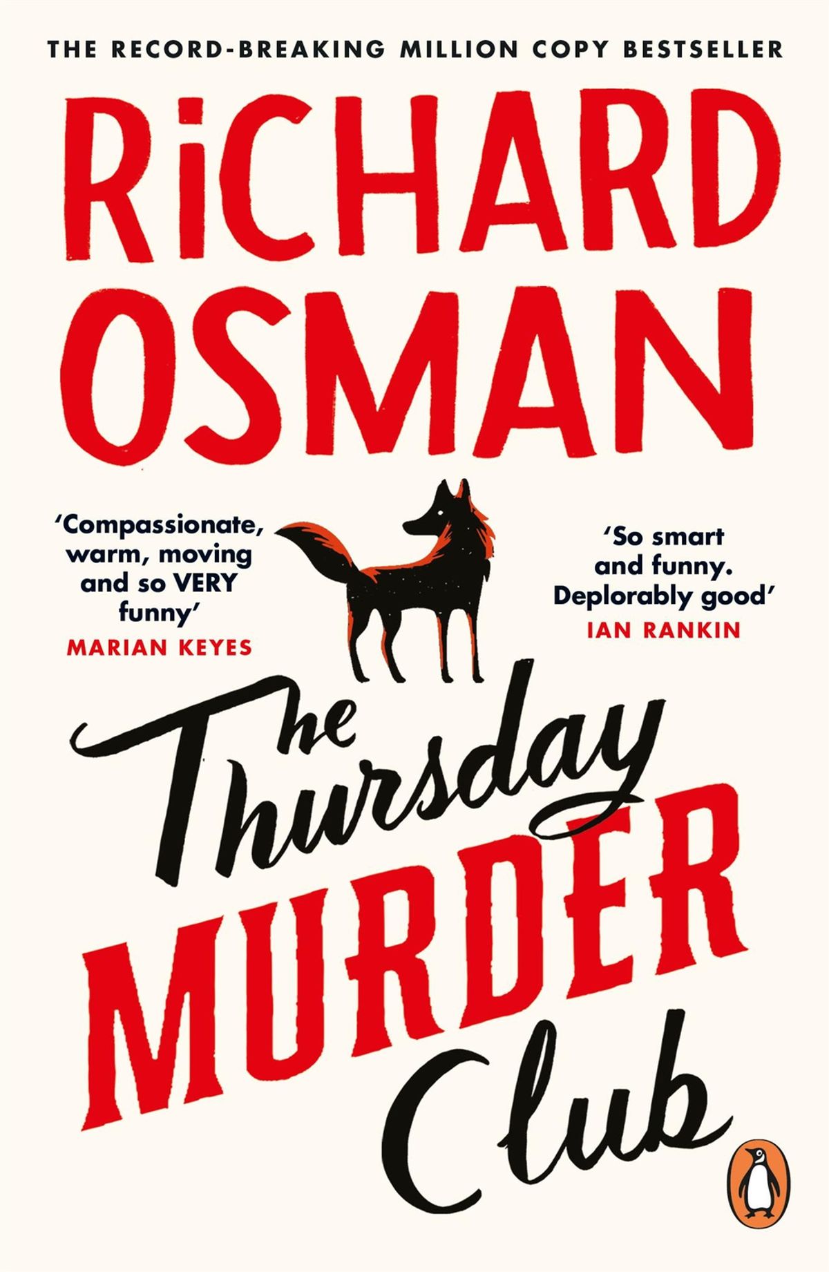 Cover of "The Thursday Murder Club" by Richard Osman 