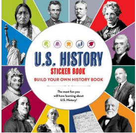 Image for "US History Sticker Book"