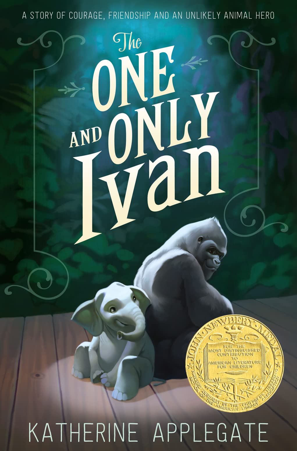 Image for "The One and Only Ivan" book cover