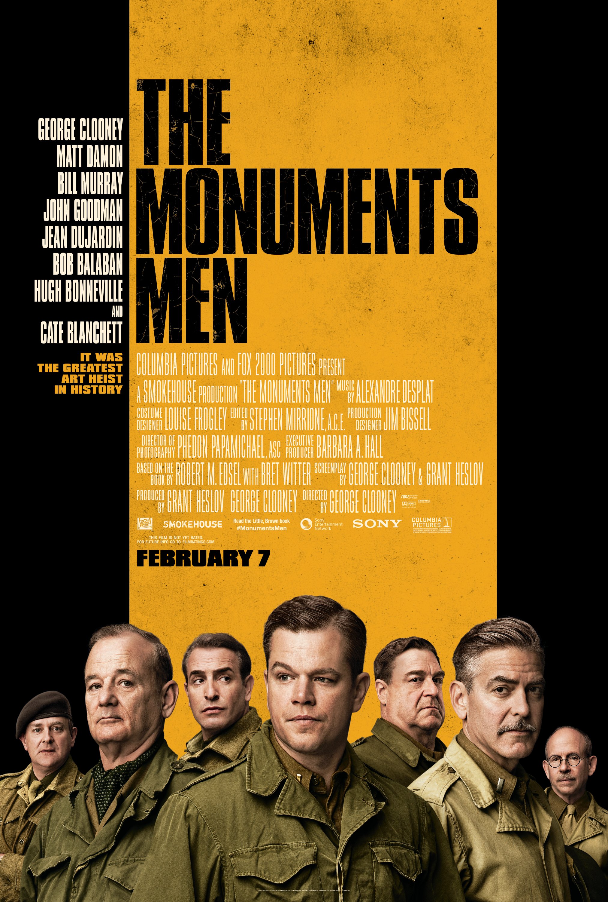 Cover Art for "The Monuments Men"