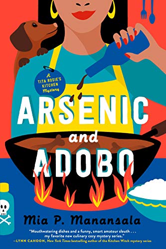 Cover for "Arsenic and Adobo" by Mia P. Manansala