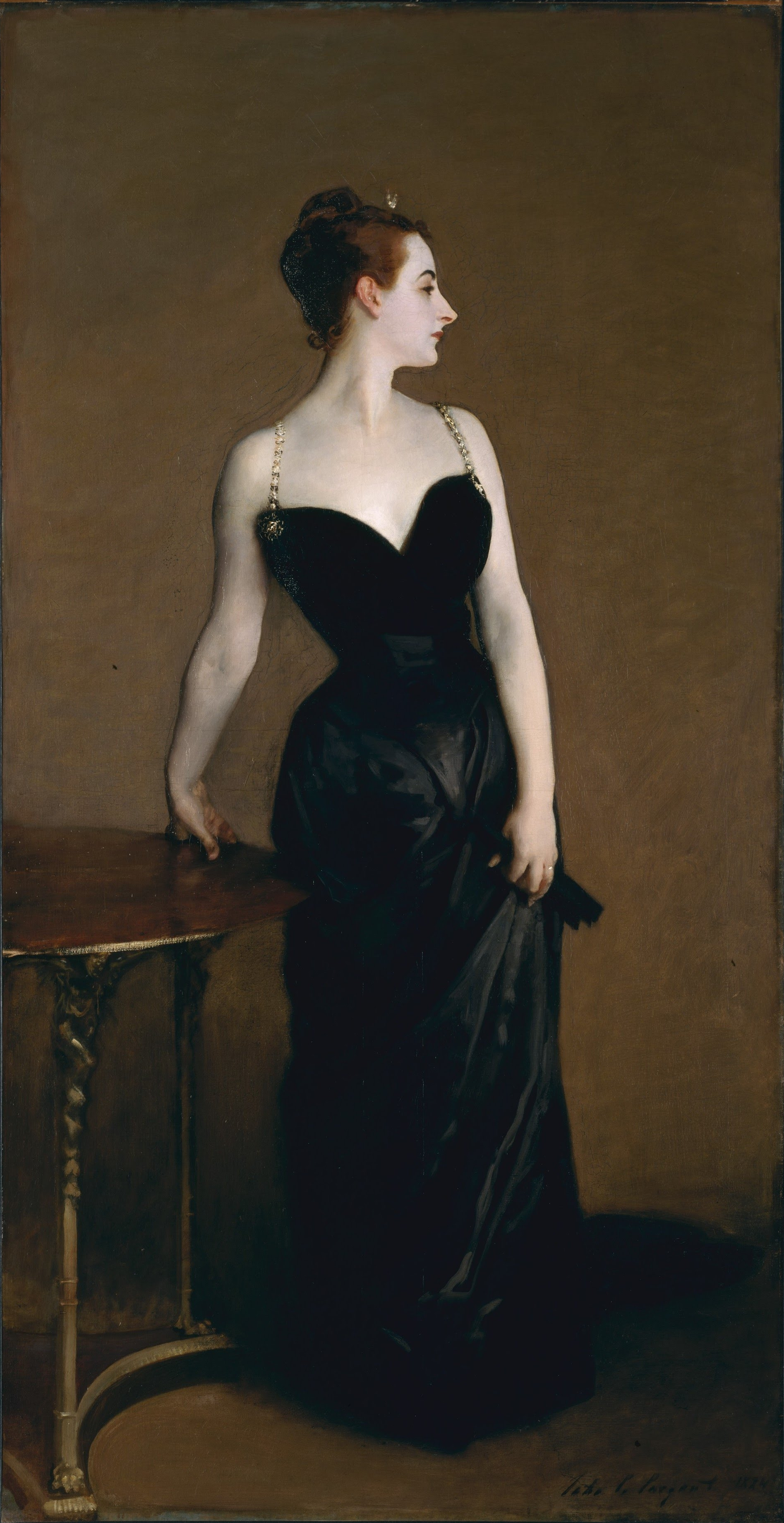 Image of painting "Madam X" by John Singer Sargent