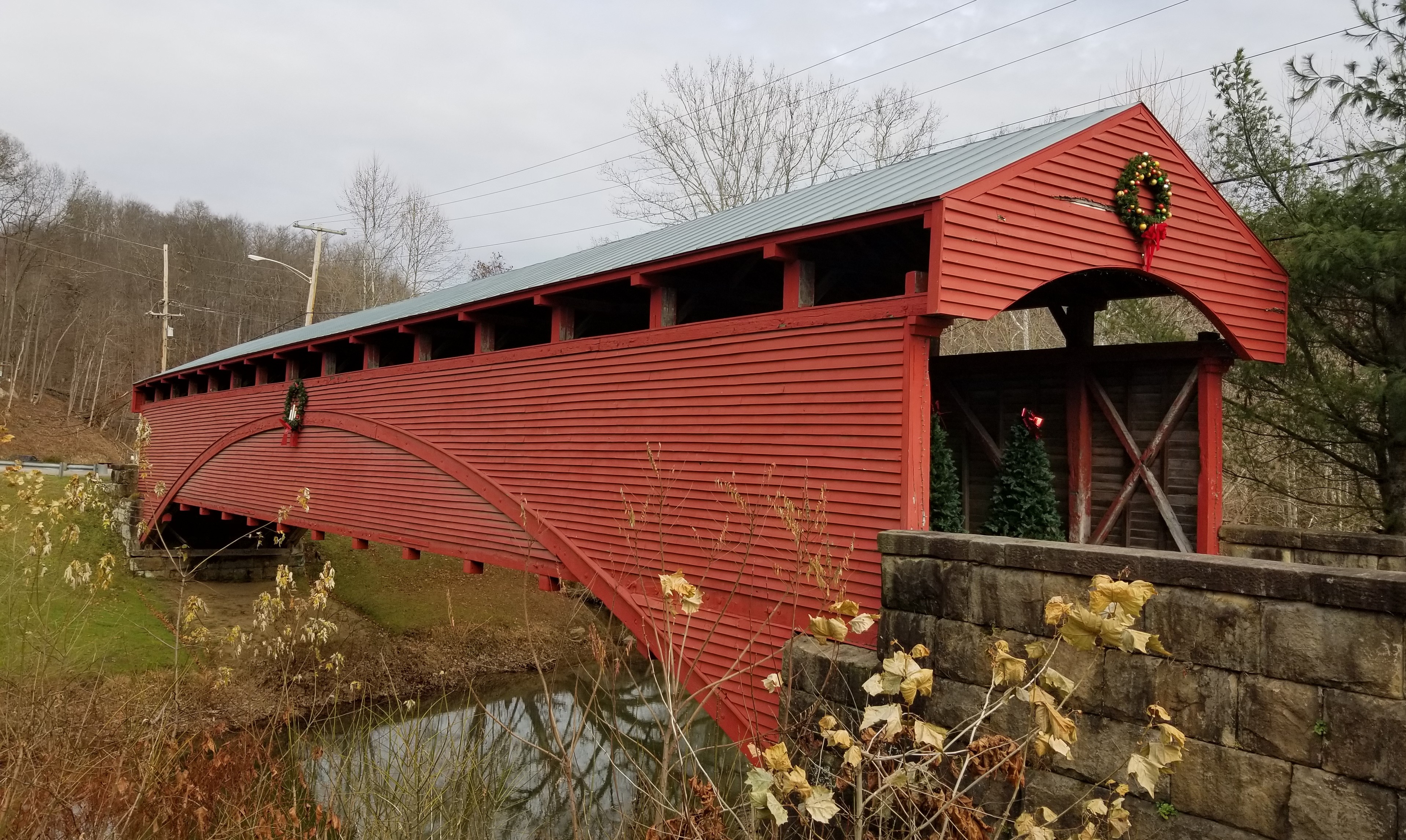 Image of a covered bridge