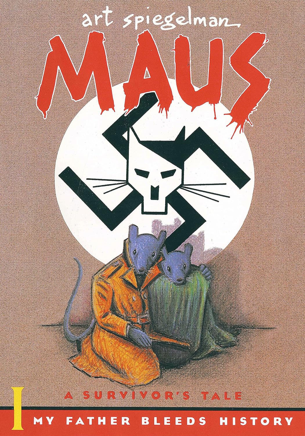 Cover Art for "Maus I: A Survivor's Tale: My Father Bleeds History"