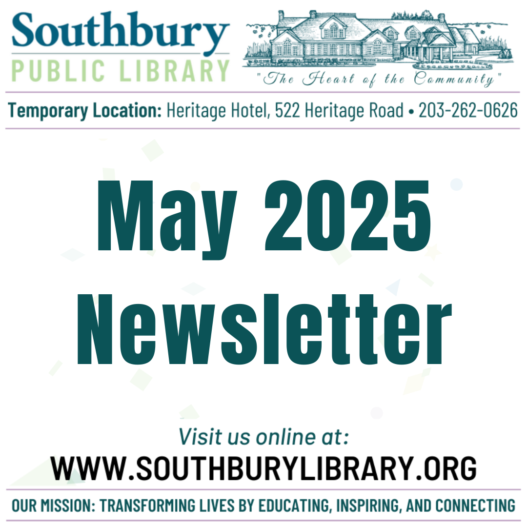 May Events at the Southbury Public Library