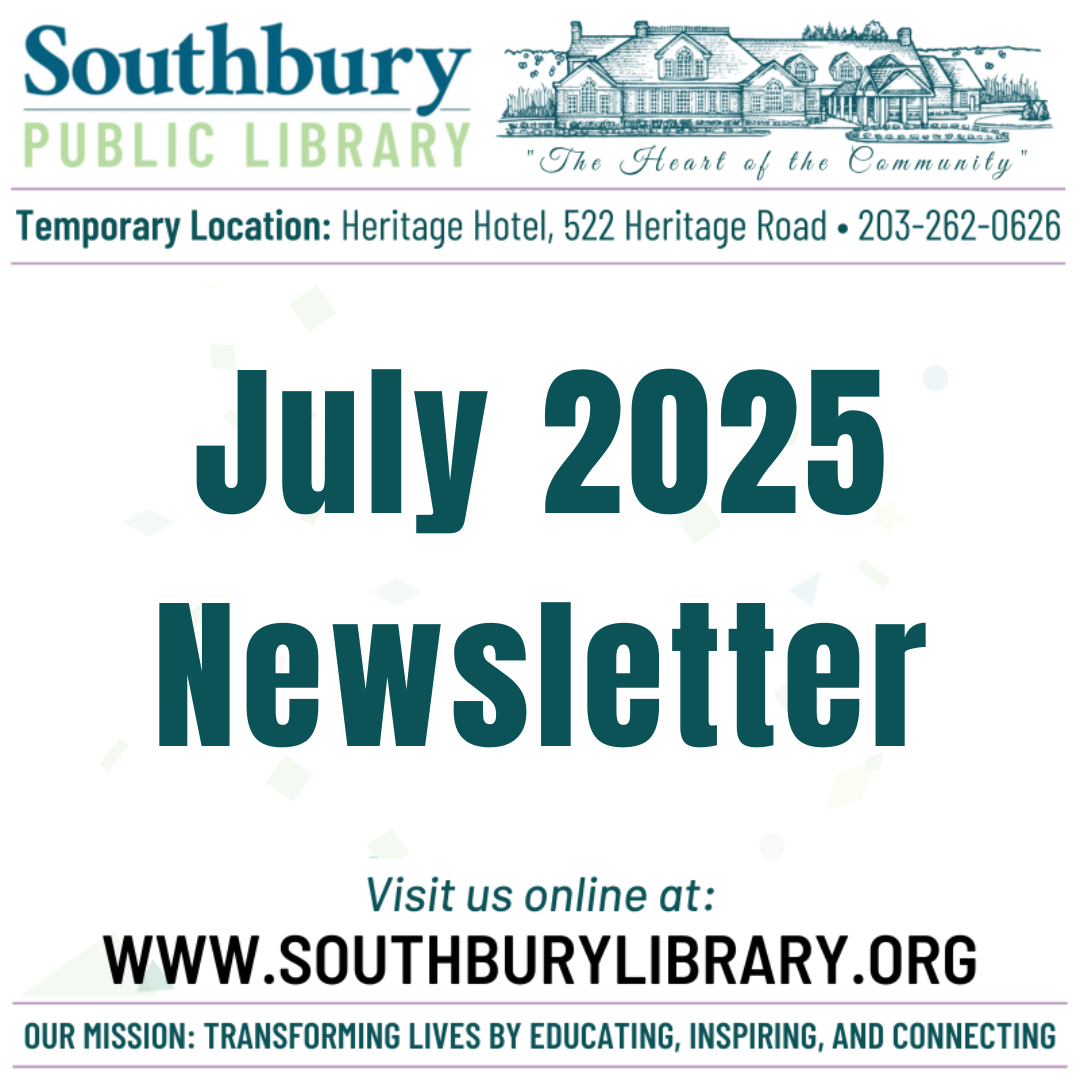 July Events at the Southbury Public Library
