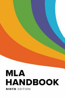 Image for "MLA Handbook (OFFICIAL)"