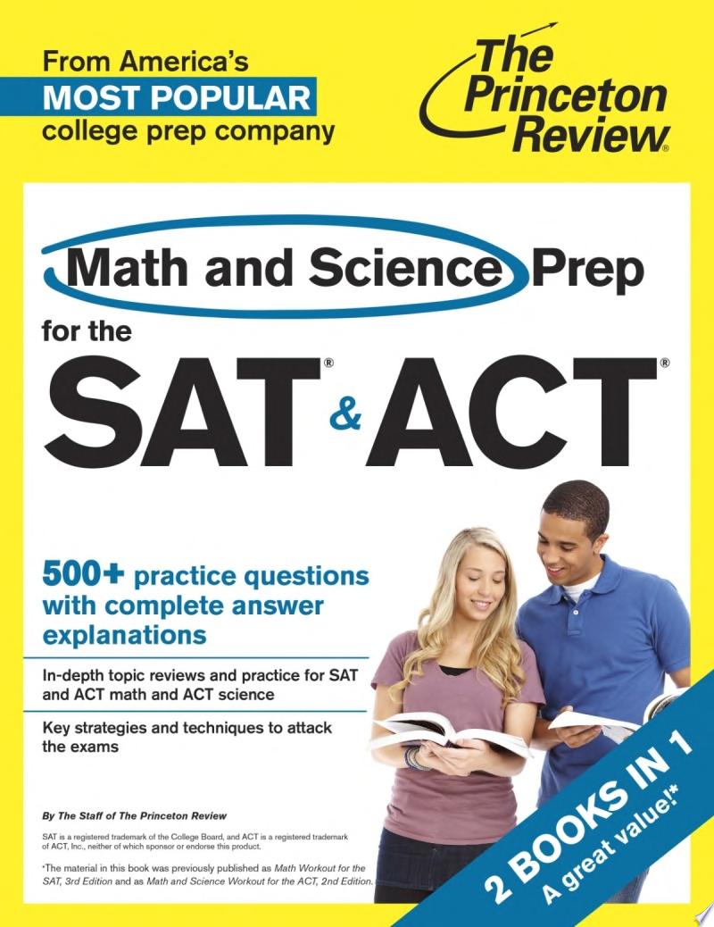 Image for "Math and Science Prep for the SAT &amp; ACT"