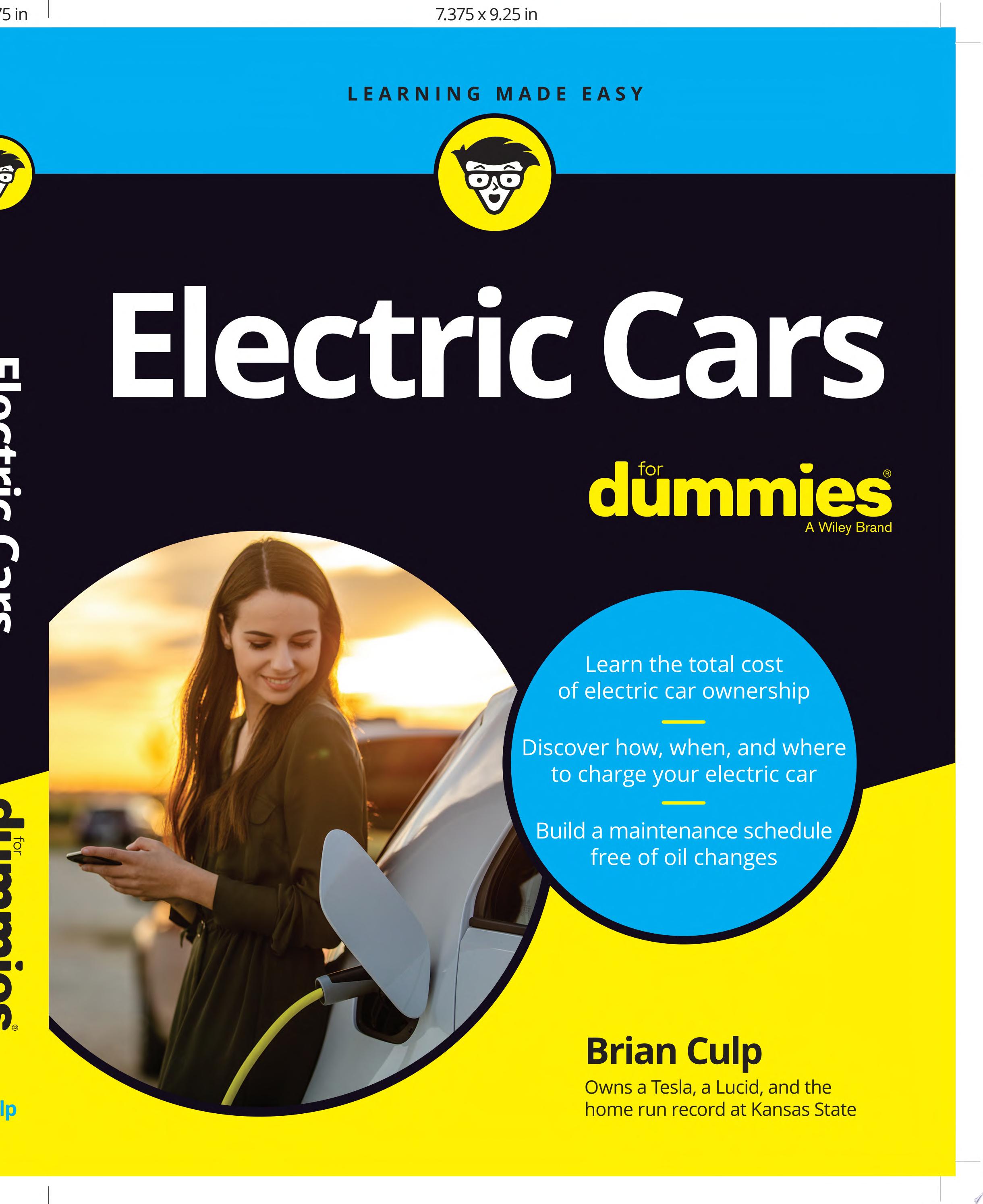 Image for "Electric Cars For Dummies"