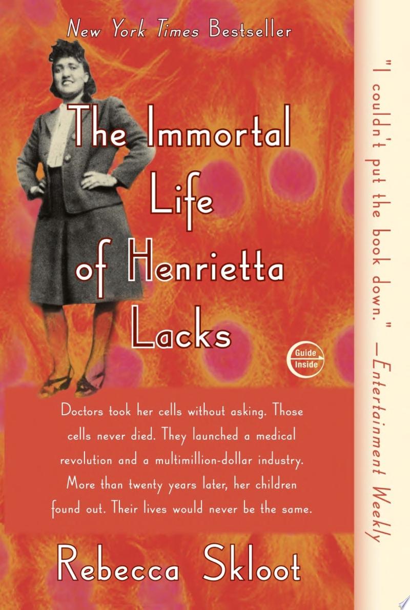 Image for "The Immortal Life of Henrietta Lacks"