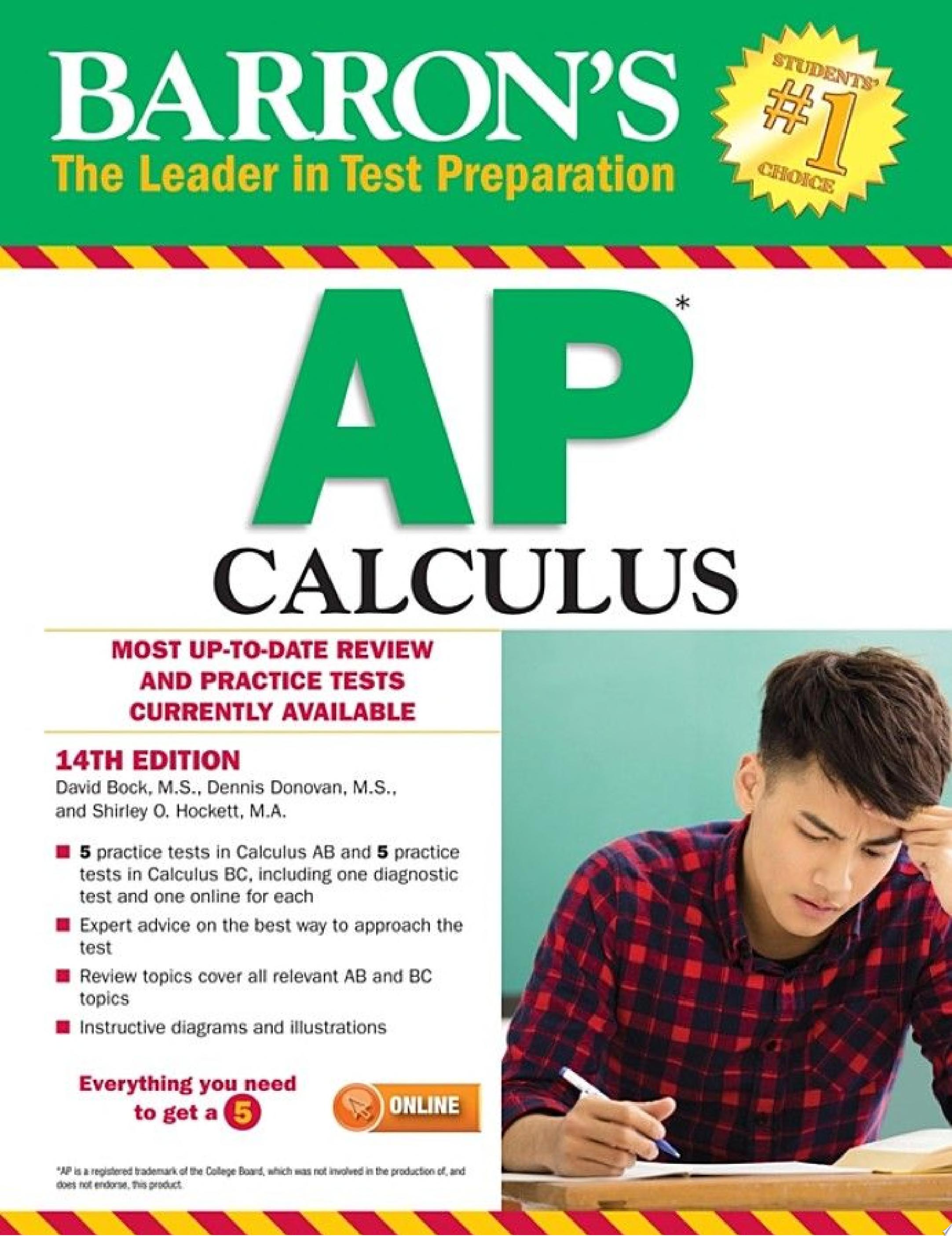 Image for "Barron&#039;s AP Calculus"