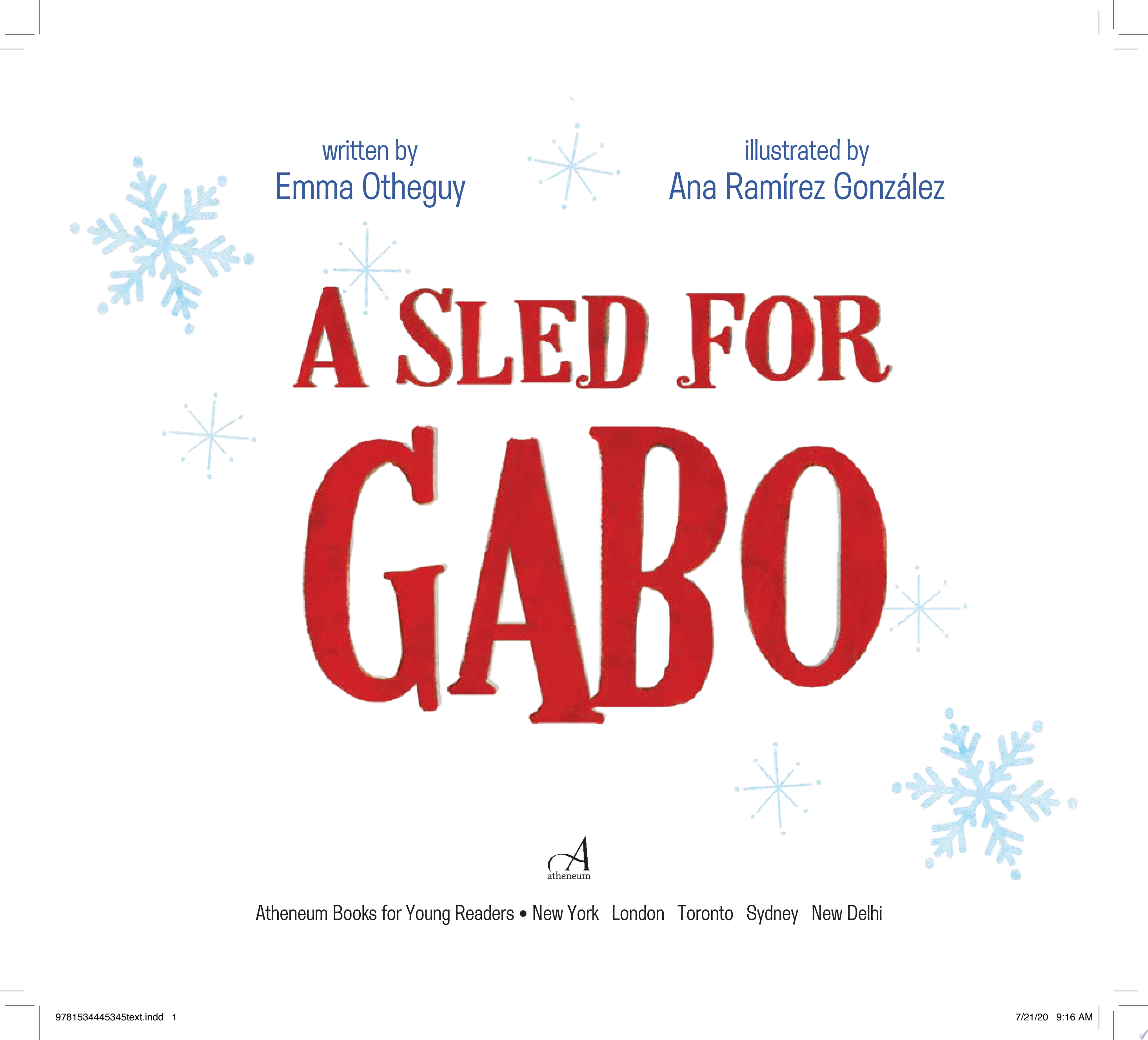 Image for "A Sled for Gabo"