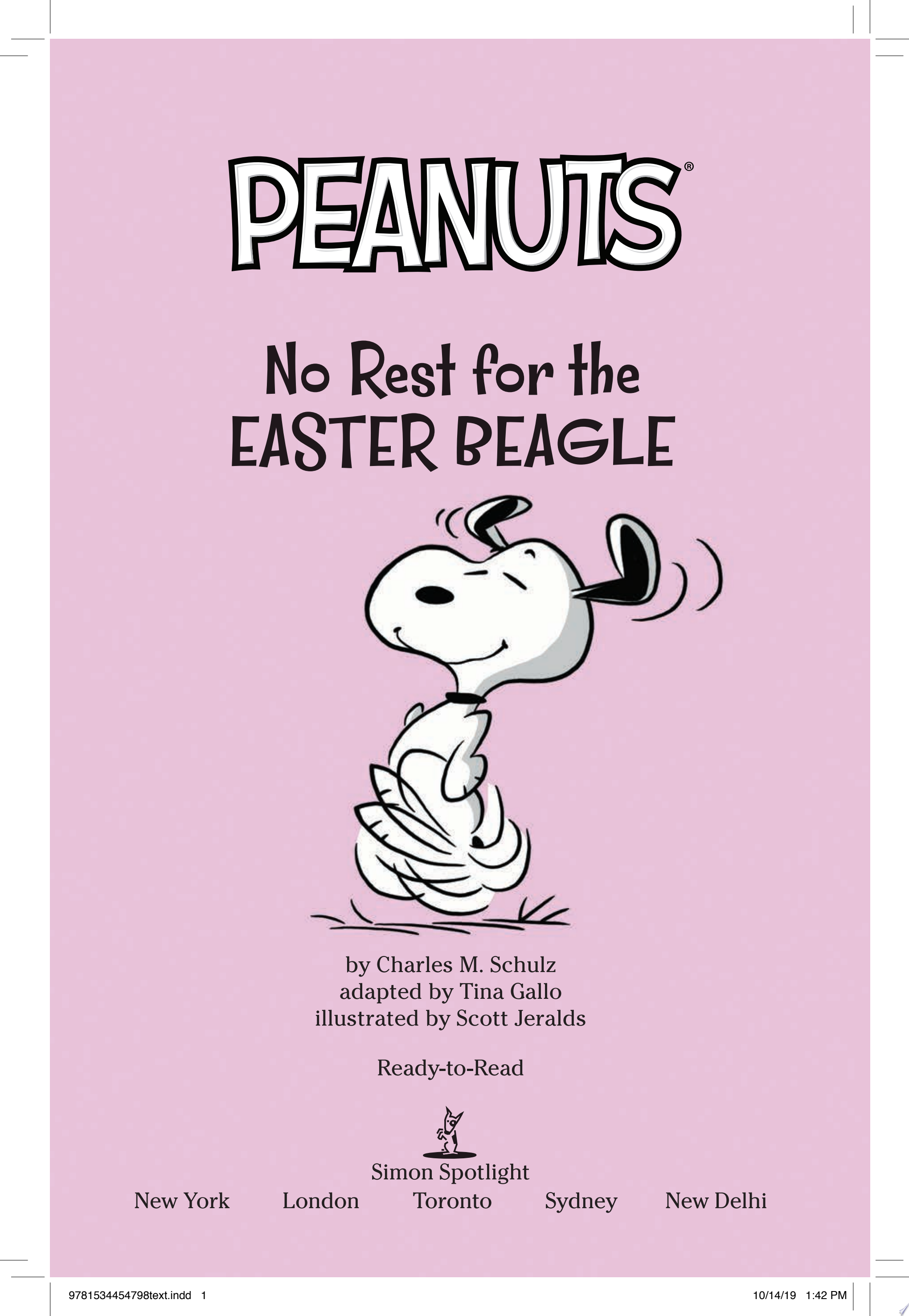 Image for "No Rest for the Easter Beagle"