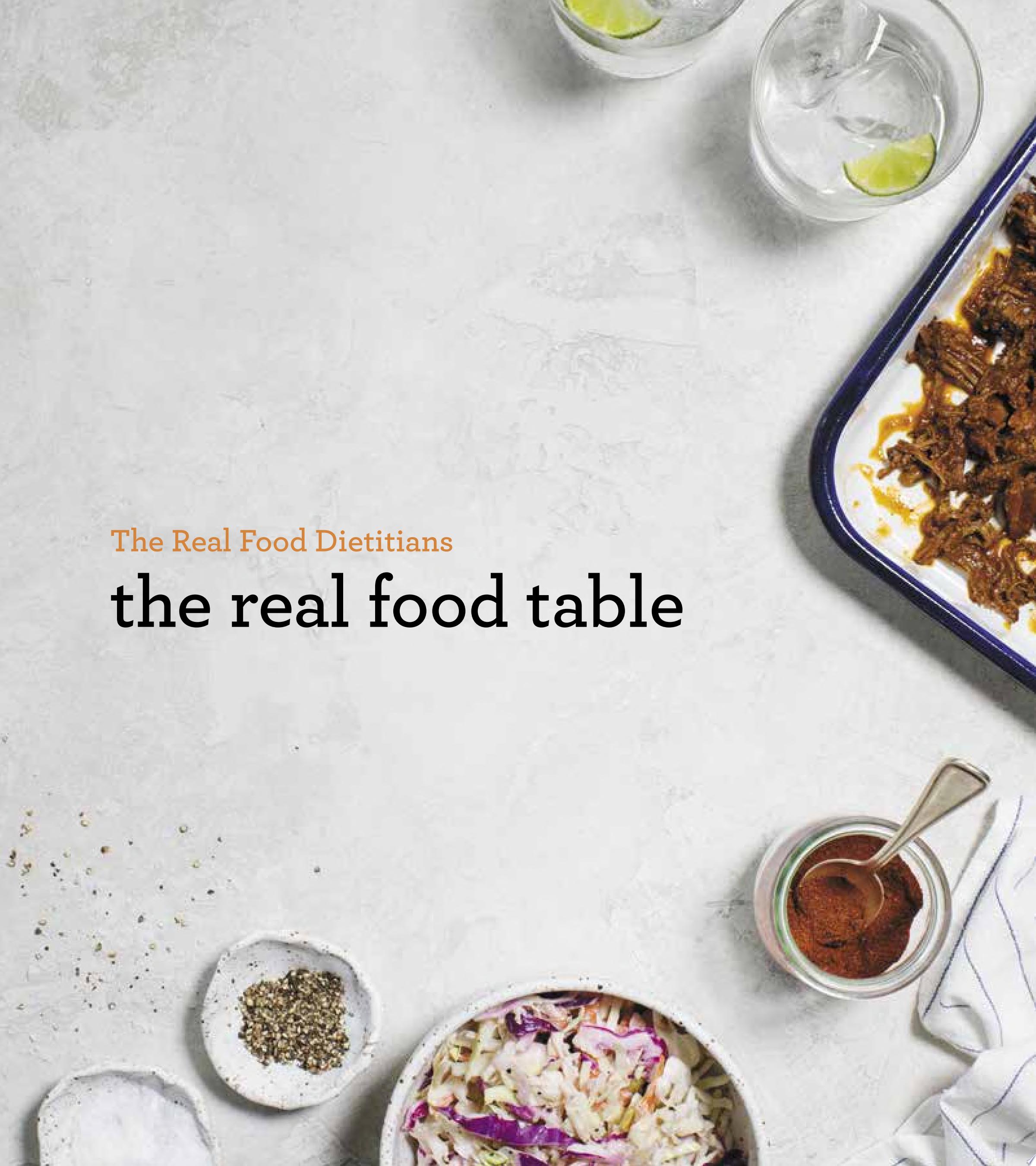 Image for "The Real Food Dietitians: The Real Food Table"