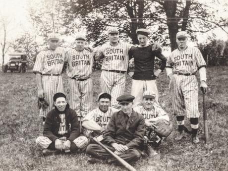 Image of South Britain Baseball Team 1920s