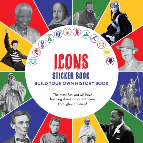 Image for "ICONS sticker book"