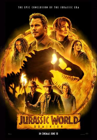 Cover Art for "Jurassic World Dominion"
