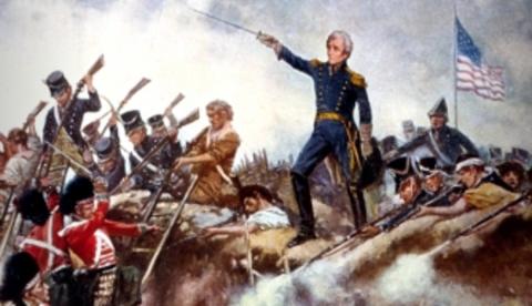 Image from a battle of the War of 1812