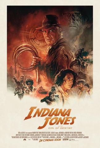 Cover Art for "Indiana Jones and the Dial of Destiny"