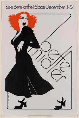 Bette Midler Image from Smithsonian Art Gallery