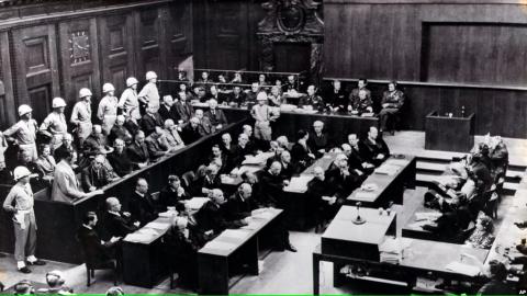 Image of the Nuremberg Trials