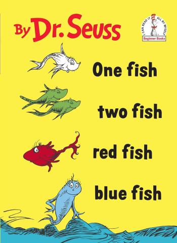 Image for "One Fish, Two Fish, Red Fish, Blue Fish"