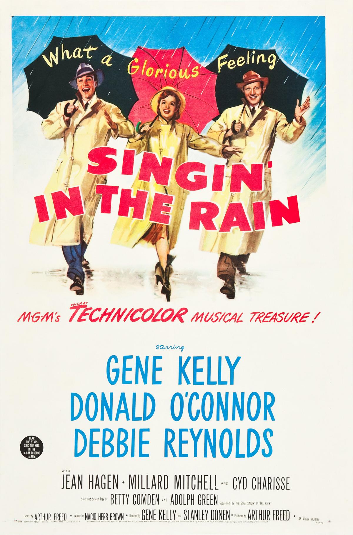 Movie Poster for Singin' In the Rain