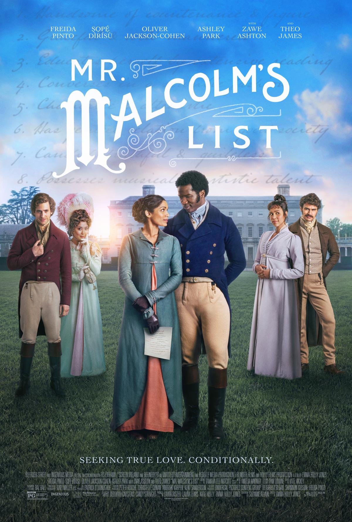 Cover Art for "Mr. Malcolm's List"
