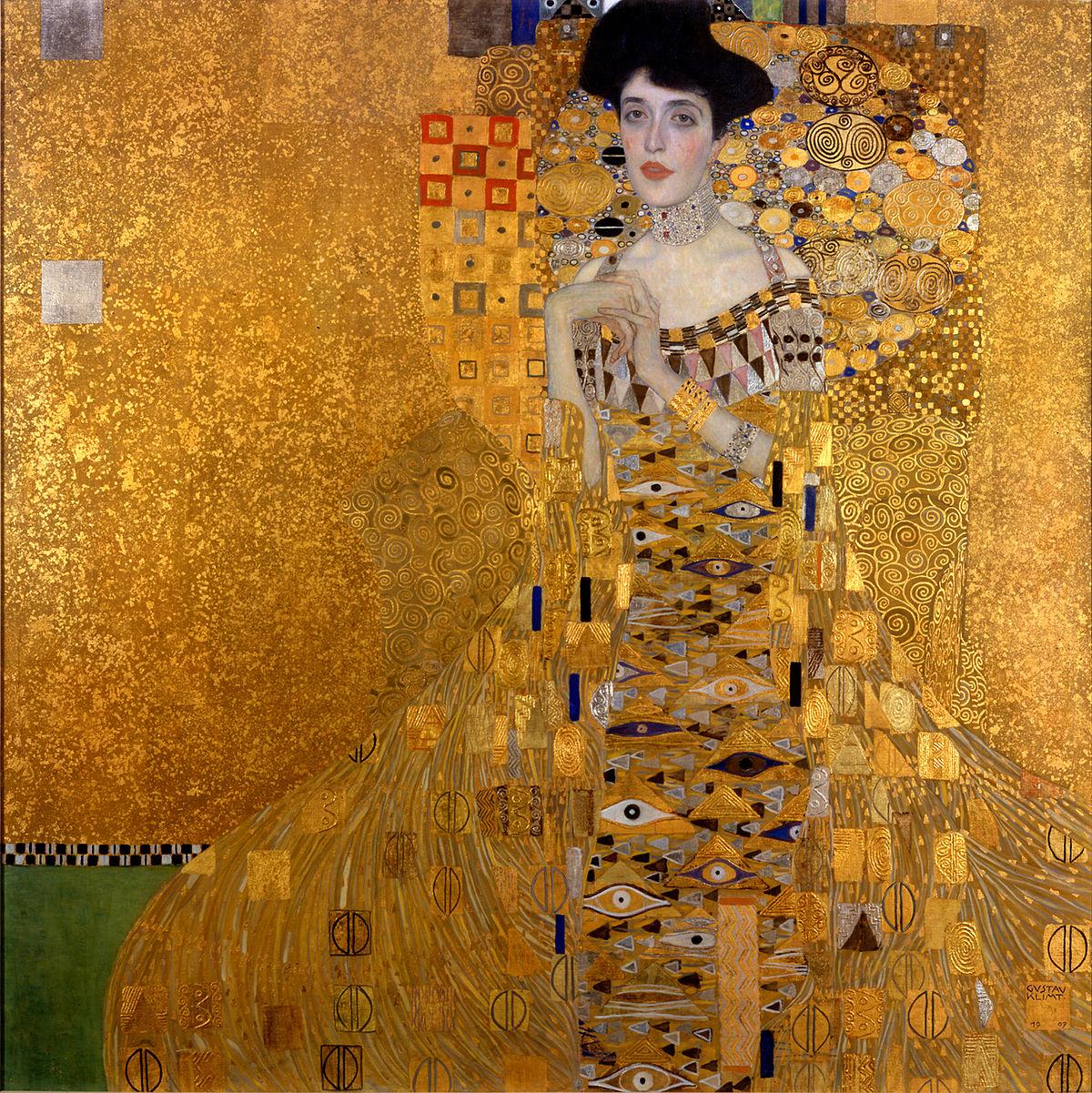 Image of "Woman in Gold" by Gustav Klimt