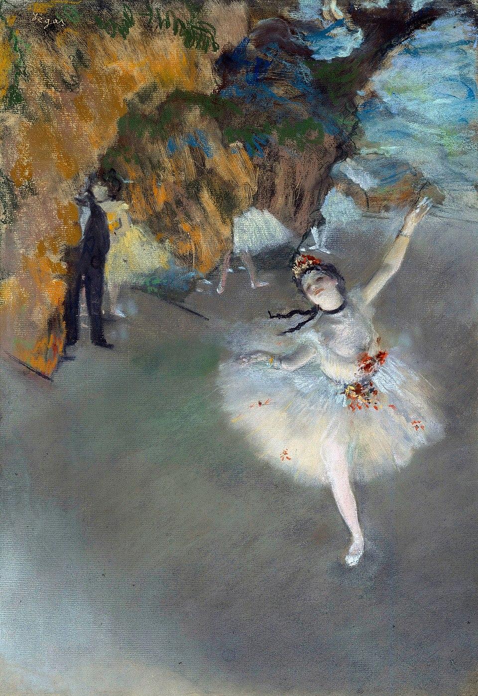 Edgar Degas. The Star, 1878. Musée D’Orsay