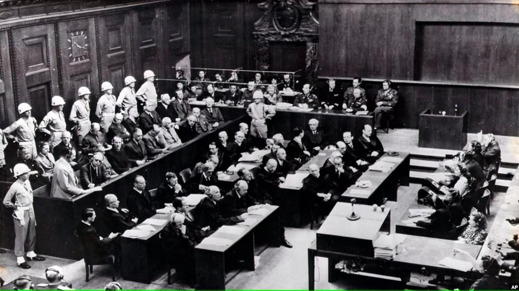 Image of the Nuremberg Trials