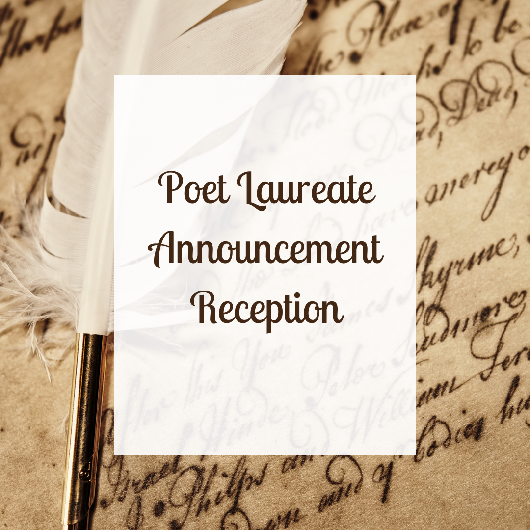 Poet Laureate Announcement Reception