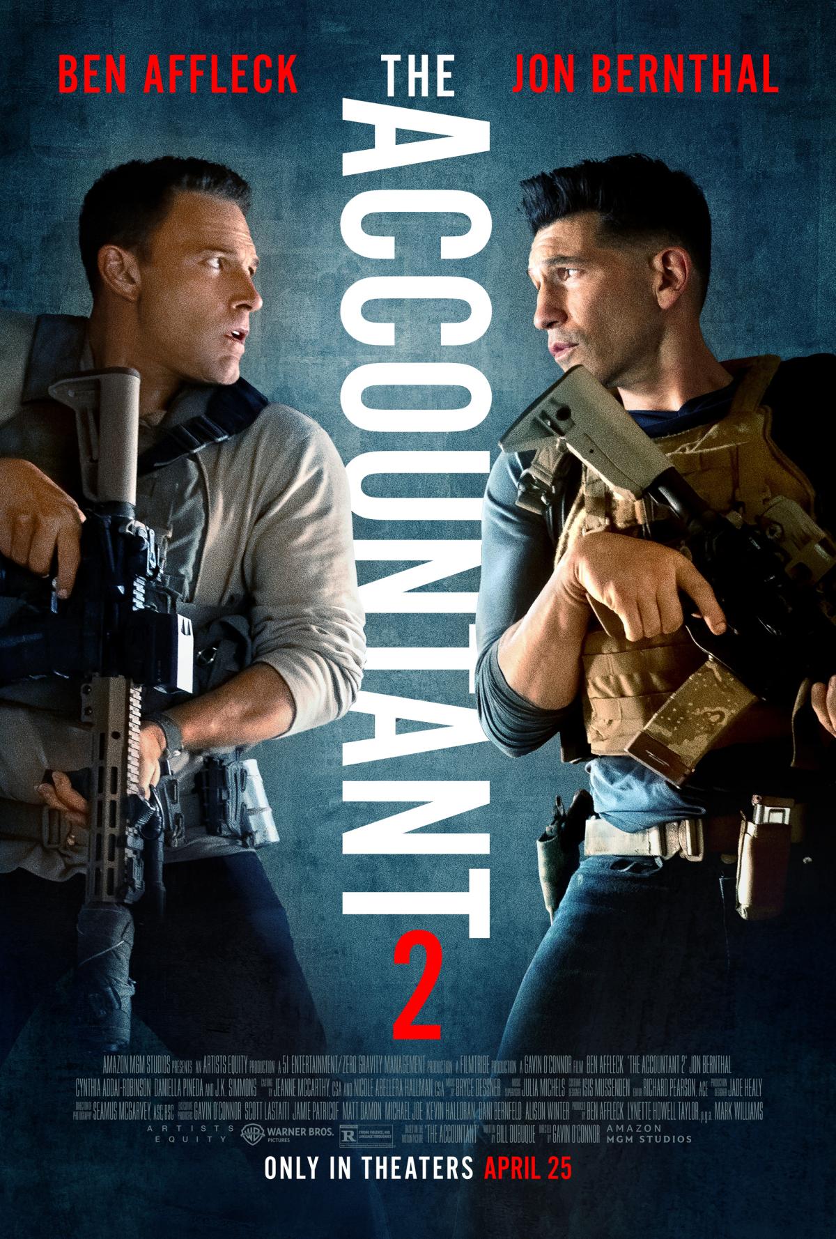 Film Poster for "The Accountant 2"