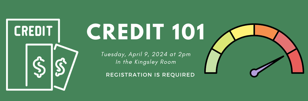, Tuesday, April 9 at 2pm in the Kingsley Room, Registration Required