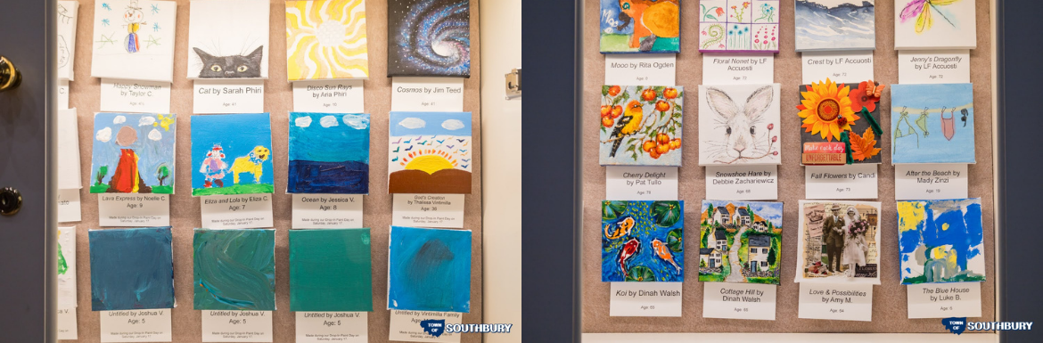 A selection of Tiny Art